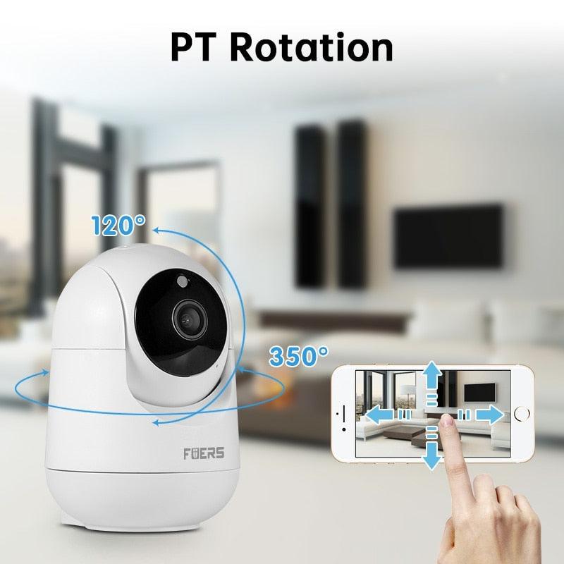 Fuers 3MP IP Camera | Smart Indoor WiFi Surveillance for Automatic Tracking & Peace of Mind